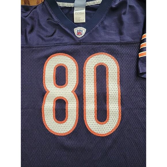 Reebok Bernard Berrian Chicago Bears Jersey Youth Medium 10-12 Football - Picture 3 of 9